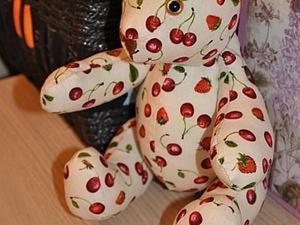 Шьем летнего мишку из поликоттона. Ярмарка Мастеров - ручная работа, handmade.
