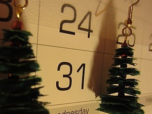 Создаем новогодние сережки "Елочки". Ярмарка Мастеров - ручная работа, handmade.