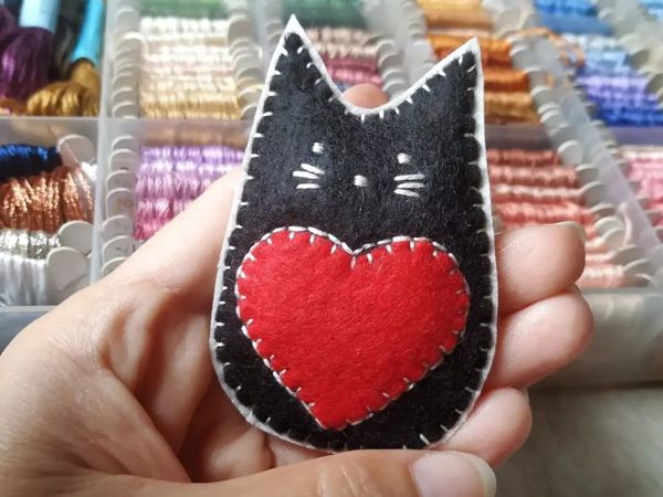 Тёплые коты Котября | Ярмарка Мастеров - ручная работа, handmade