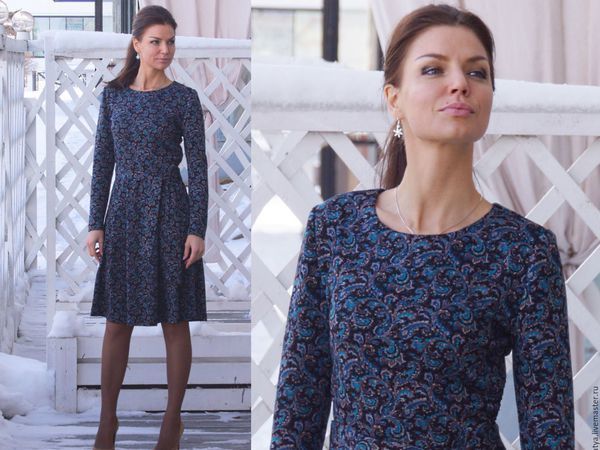 Аукцион на трикотажное платье!! Старт 1500 рублей !!! | Ярмарка Мастеров - ручная работа, handmade