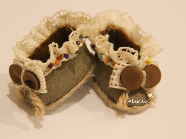 Мастерим туфельки из кожзама для куклы | Ярмарка Мастеров - ручная работа, handmade