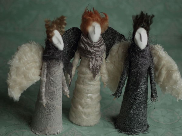 DIY Winter Angels | Livemaster - handmade