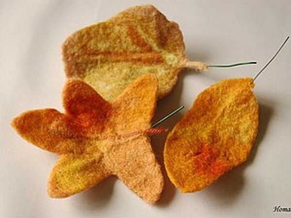 Мастер-класс по осенним листьям | Ярмарка Мастеров - ручная работа, handmade