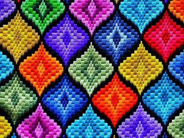 Bargello. Are You Sure This Is the Florentine Embroidery?! Part one | Ярмарка Мастеров - ручная работа, handmade