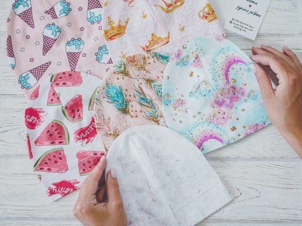 Трикотажные шапки | Ярмарка Мастеров - ручная работа, handmade