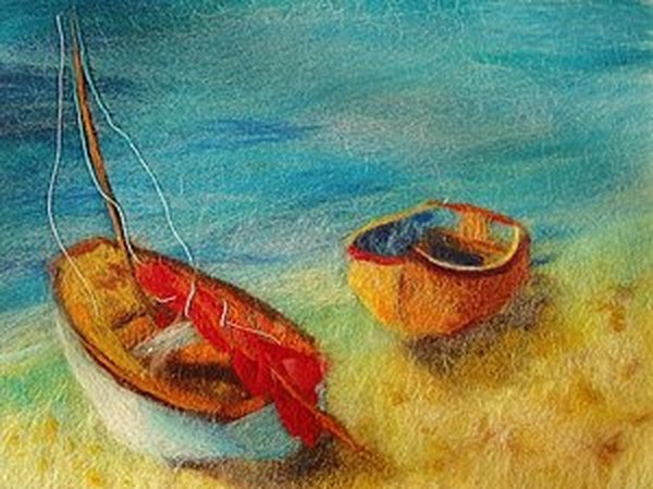 Рисуем картину шерстью.Картина на выбор! | Ярмарка Мастеров - ручная работа, handmade
