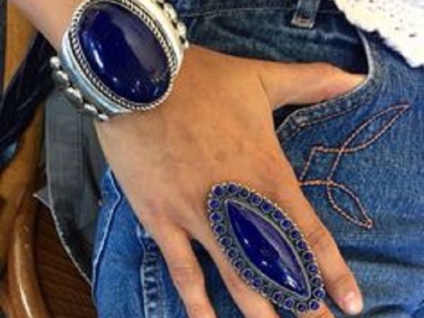 Серебро и деним | Ярмарка Мастеров - ручная работа, handmade