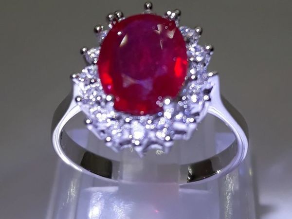 Кольцо с Натуральным Рубином « Red Roses» | Ярмарка Мастеров - ручная работа, handmade