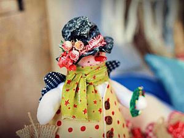 Снеговик-главный помощник Деда Мороза!!! | Ярмарка Мастеров - ручная работа, handmade