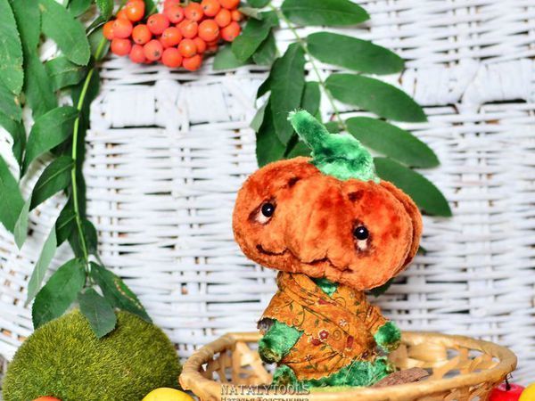 Мастер-класс: «Тётушка Тыква Осенняя» | Ярмарка Мастеров - ручная работа, handmade
