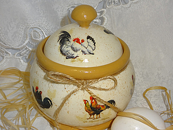 Мастер-класс пасхального горшочка | Ярмарка Мастеров - ручная работа, handmade