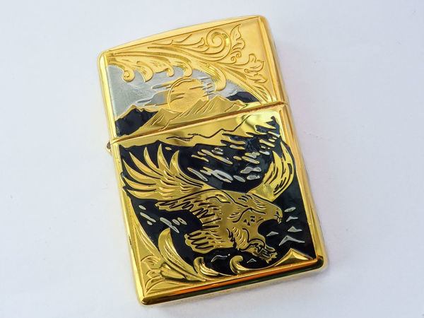 Оригинальная зажигалка Zippo «Сокол» . Златоуст z1560 | Ярмарка Мастеров - ручная работа, handmade