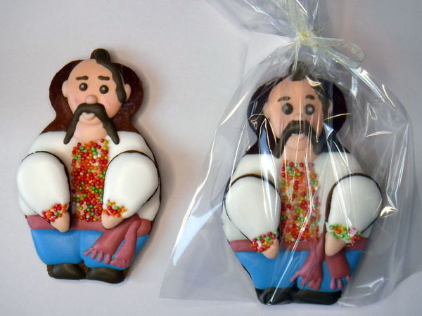 Расписываем пряник «Казак» | Ярмарка Мастеров - ручная работа, handmade