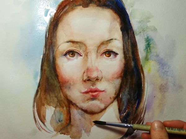 Проба пера, а точнее кисти | Ярмарка Мастеров - ручная работа, handmade