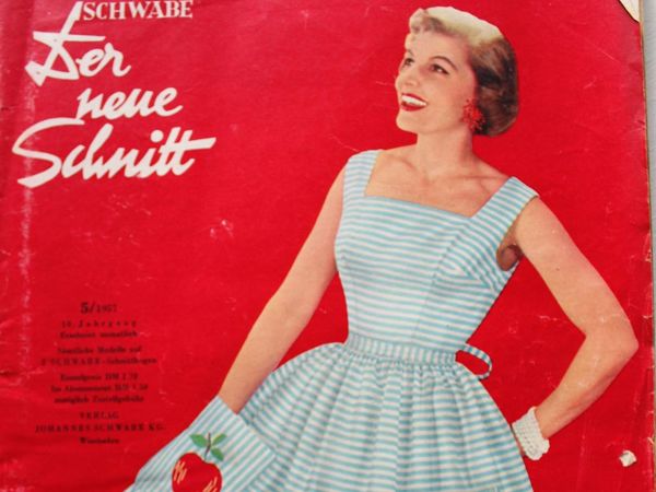 Der Neuer Schnitt — старый немецкий журнал мод -5/1957 | Ярмарка Мастеров - ручная работа, handmade