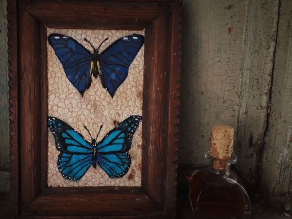 Шьем мини квилт «Бабочки». Декор для загородного дома | Ярмарка Мастеров - ручная работа, handmade