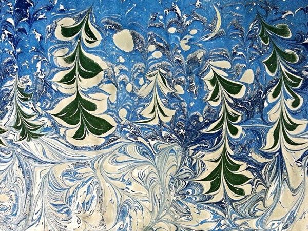Эбру — рисование на воде. Зимняя тема | Ярмарка Мастеров - ручная работа, handmade Эбру — рисование на воде. Зимняя тема | Ярмарка Мастеров - ручная работа, handmade