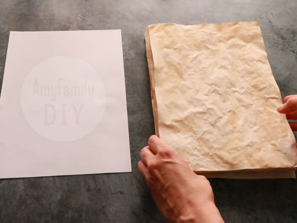 Как состарить бумагу под пергамент