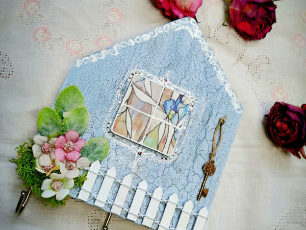 Мастерим ключницу Домик | Ярмарка Мастеров - ручная работа, handmade Мастерим ключницу Домик | Ярмарка Мастеров - ручная работа, handmade