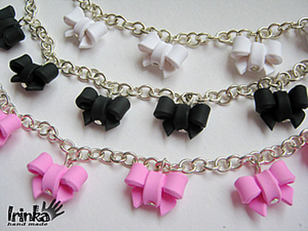 DIY Bows of Polymer Clay for Accessories: DIYs в журнале Ярмарки Мастеров