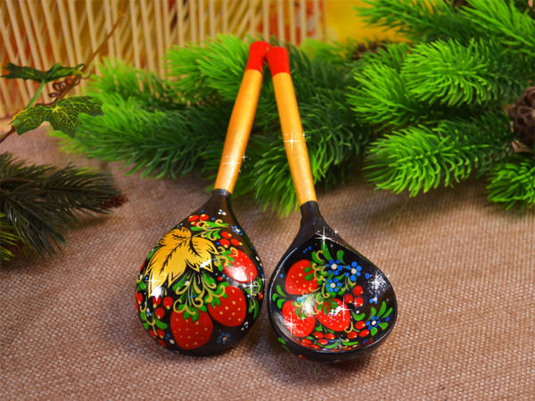 Video Tutorial: Spoon with Khokhloma Pattern | Ярмарка Мастеров - ручная работа, handmade