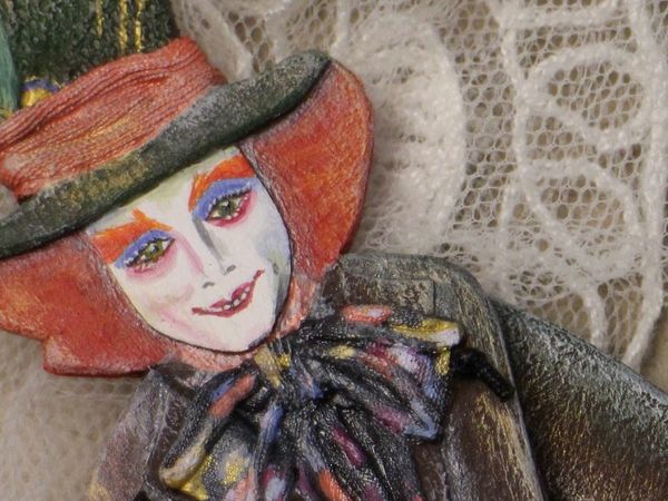 Делаем подвижную куклу Шляпник. Часть 2 | Ярмарка Мастеров - ручная работа, handmade