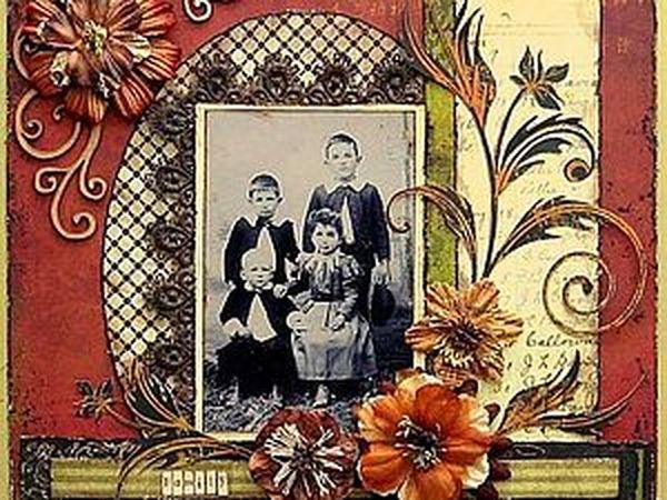 Скрапбукинг. Ваша история для потомков | Ярмарка Мастеров - ручная работа, handmade
