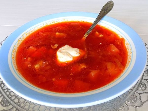Как сделать вкусный борщ со свининой и томатной пастой | Ярмарка Мастеров - ручная работа, handmade