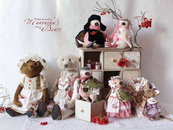Рябиновое варенье на Hello Teddy | Ярмарка Мастеров - ручная работа, handmade