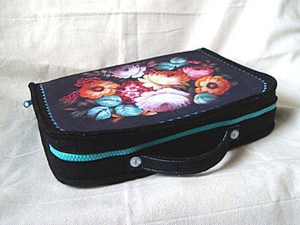 DIY Project on How to Sew a Needlewomen's Suitcase | Ярмарка Мастеров - ручная работа, handmade