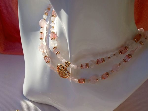 Секрет эксперимента с двухрядным колье | Ярмарка Мастеров - ручная работа, handmade