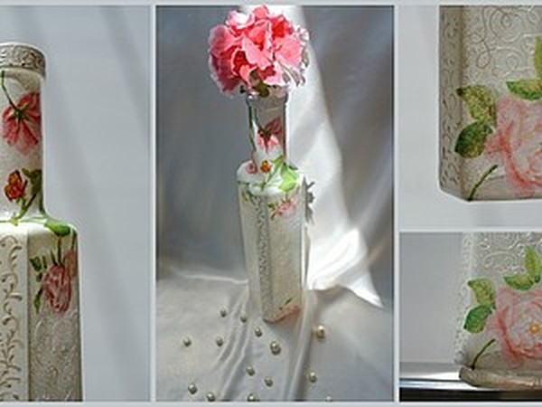 Самодельные вазы - идеи и фото