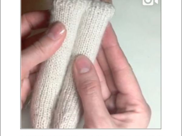 Вяжем носочки для куклы тильды | Ярмарка Мастеров - ручная работа, handmade