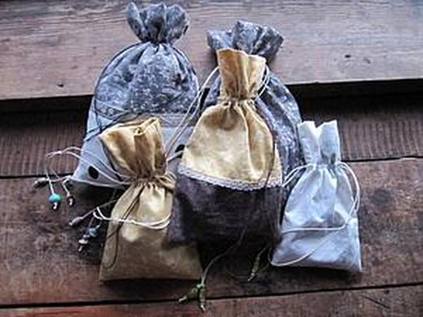 Шьем простой мешочек для трав или сухофруктов