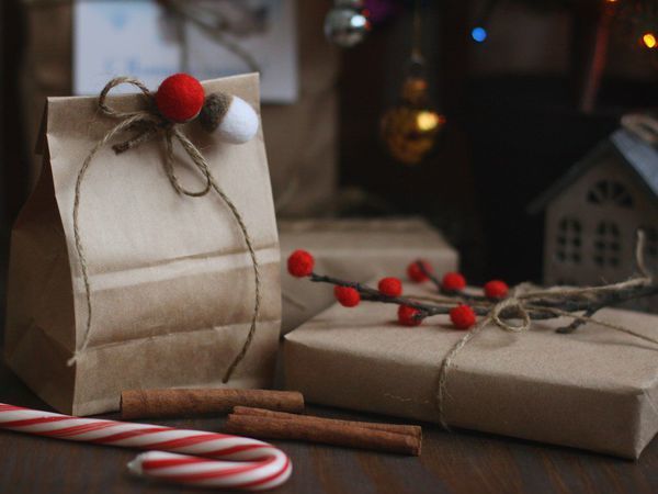 Видеоурок: оригинально упаковываем подарки к Новому году | Ярмарка Мастеров - ручная работа, handmade