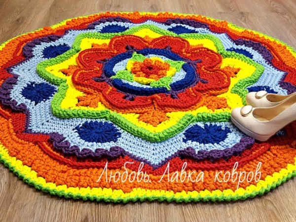 В магазине новинка ковер-мандала!!!!! | Ярмарка Мастеров - ручная работа, handmade