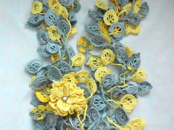 Оригинальные шарфики от 999 руб | Ярмарка Мастеров - ручная работа, handmade