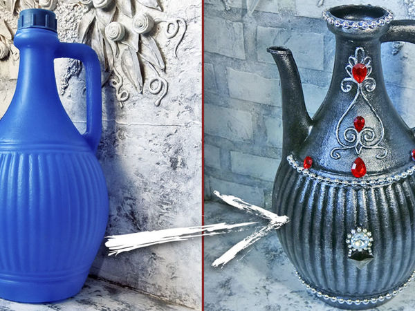 Video Tutorial: Remaking Plastic Jug | Livemaster - handmade