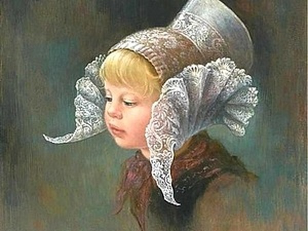 Женщины, дети, цветы Brenda Burke | Ярмарка Мастеров - ручная работа, handmade