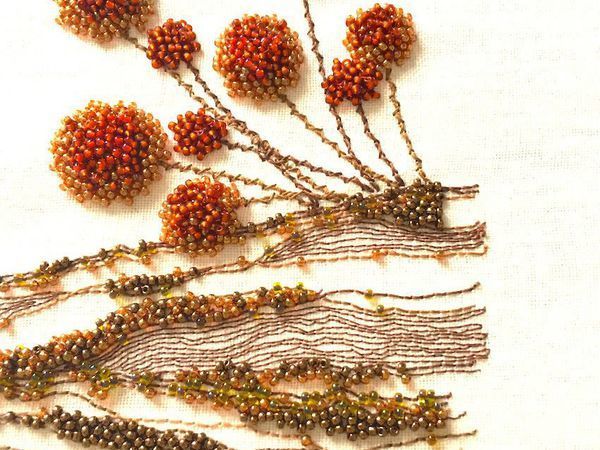 25+ Amazing Bead Embroidery by Kyoko Creation Broderie | Livemaster - handmade