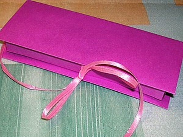 Коробка-книжка с завязками | Ярмарка Мастеров - ручная работа, handmade