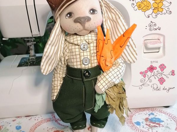 Шьем морковный букет для зайца | Ярмарка Мастеров - ручная работа, handmade