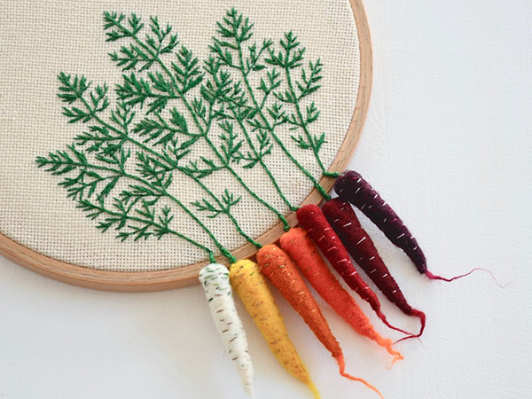 Garden in a Hoop: Voluminous Veggies by Veselka Bulkan | Livemaster - handmade