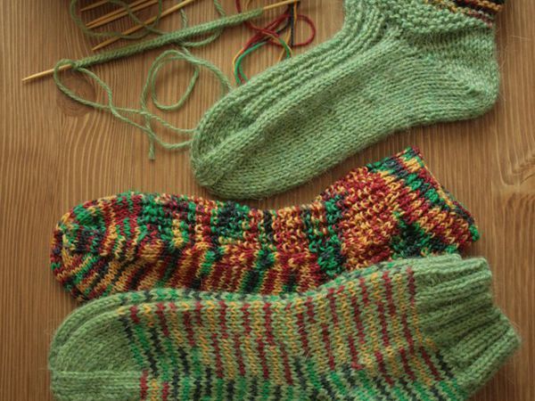 Вяжем носки | Ярмарка Мастеров - ручная работа, handmade