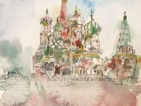Общегородской пленэр «Покровский Собор» | Ярмарка Мастеров - ручная работа, handmade