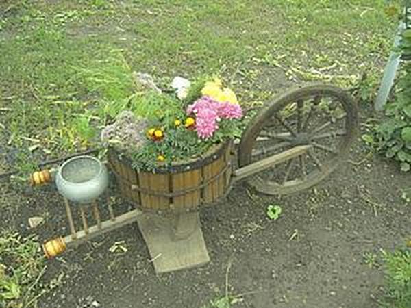 Фото поделок своими руками из различных материалов для своего огорода и сада