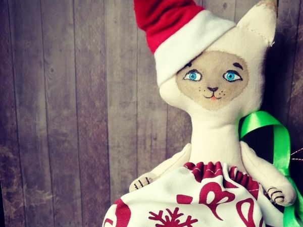 Шьем новогодний мешочек для подарка | Ярмарка Мастеров - ручная работа, handmade