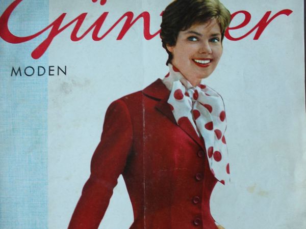Gunther Moden -старый журнал мод- 2/ 1958 | Ярмарка Мастеров - ручная работа, handmade