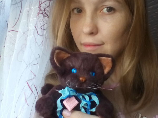 Процесс создания котика | Ярмарка Мастеров - ручная работа, handmade