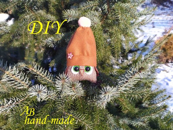 Создаем игрушку «Сова» своими руками | Ярмарка Мастеров - ручная работа, handmade